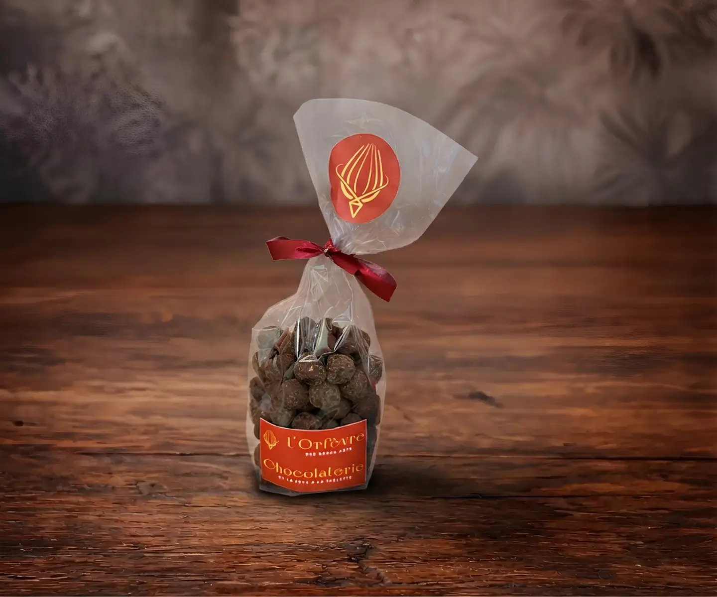 Noisettes enrobées chocolat noir